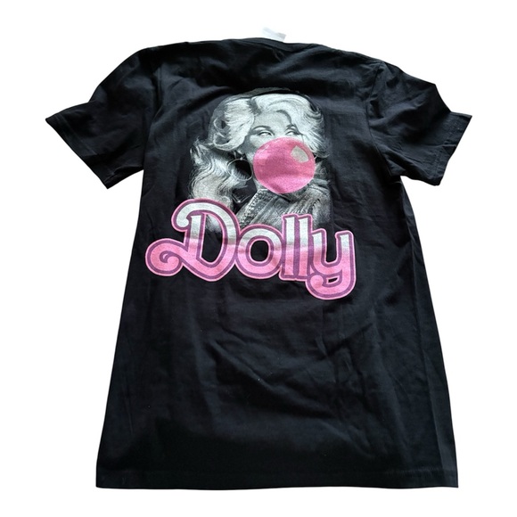 Dolly Parton black cotton t-shirt Women’s Size small - Picture 4 of 5
